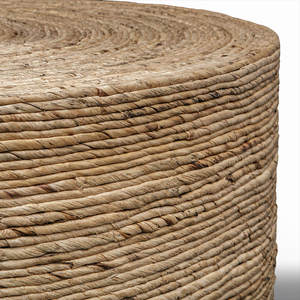 Mesa de centro con diseño de tambor tejido - Product Image 6