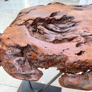 Handcrafted <b>Epoxy</b> Log <b>Coffee</b> <b>Table</b> Large Natural Tree Stump Center <b>Table</b> Hairpin Legs Modern Handmade Durable Wood Eco-Friendly - Product Image 6