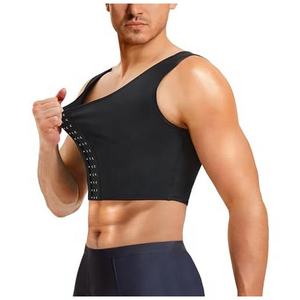 Gilet de poitrine pour homme, harnais élastique confortable pour transporter un téléphone portable pendant l'exercice - Product Image 1