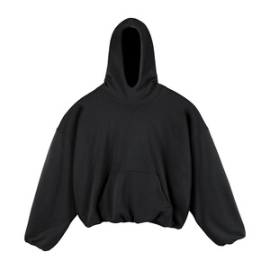Sudadera con Capucha Unisex de Color Sólido, Felpa Francesa, Estilo Casual, con Bolsillo Delantero, Corte Regular, 100% Algodón, Bordada - Product Image 2