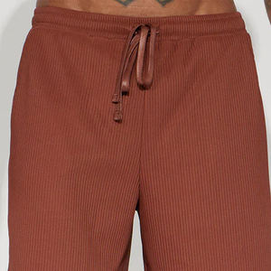 Pantalones Cortos Cómodos para Hombre, Material para Verano, Color Sólido, Diseño de Logotipo Personalizado 2026, Precio Económico para Pedidos al por Mayor, Corte Holgado - Product Image 2