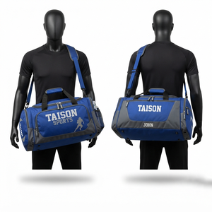 420 GSM Premium Polyester Red <b>Black</b> Multi Panel American Football <b>Backpack</b> <b>Men</b> Custom Logo Print - Product Image 5
