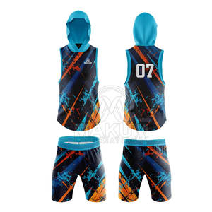 Uniforme 7 V 7 de diseño personalizado con material suave al tacto de ajuste regular y un estilo moderno y elegante para equipos. - Product Image 3
