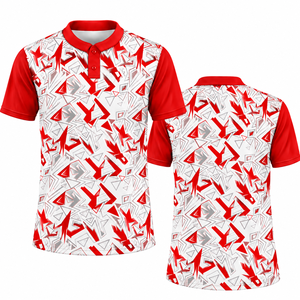 Maillot de baseball personnalisé sublimé à manches courtes boutonnées, anti-humidité, pour équipe, vêtement de sport, vente en gros OEM ODM - Product Image 2