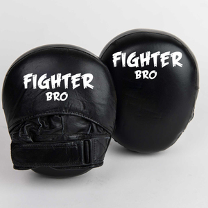 Boxing Focus Pads Top Demand Seller Punch Mitts Kickboxing Training Hook And Jab Pad Synthetic Leather Export Quality - Product Image 6