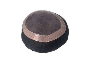 Indian Remy Human Hair <b>Toupee</b> & Wig Prosthesis Mono Base Soft Water Wave/Deep Wave Taz Hair BD - Product Image 2