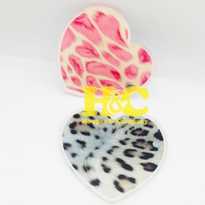 Acrylic Tiles Lash Tiles <b>Heart</b> <b>Shapes</b> Durable Eyelash Extension Tools Glass Trays Pallet Holder Tweezer Magnet Custom Tiles - Product Image 5