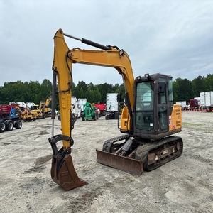 Excavadora de cadenas SY75C duradera, modelo 2016, para movimiento de tierras y preparación de sitios - Product Image 1