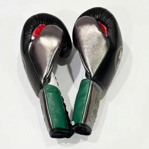 ถุงมือชกมวยแบบผูกเชือกสไตล์เม็กซิกัน No Boxing No Life Pro หนังแท้กันลื่น ป้องกันนิ้วมือเต็มรูปแบบ สำหรับฝึกซ้อม - Product Image 2