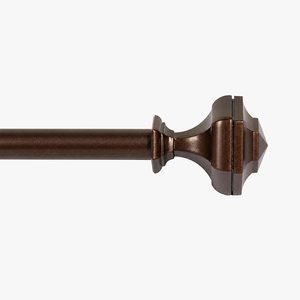 Embout de tringle à rideau classique en bronze avec un design traditionnel et une finition durable - Product Image 1