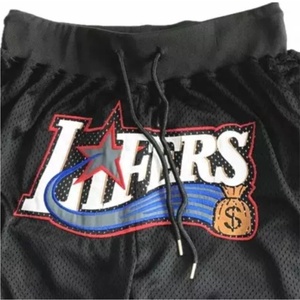 Concevez votre propre short de basket d'été avec poches zippées Short de basket-ball à la mode pour homme avec sublimation personnalisée - Product Image 3