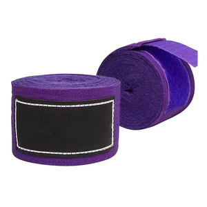 ผ้าพันมือสำหรับชกมวย คิกบ็อกซิ่ง พิมพ์โลโก้ได้ตามต้องการ ลดราคาพิเศษ ผลิตจากผ้าฝ้าย 100% - Product Image 2