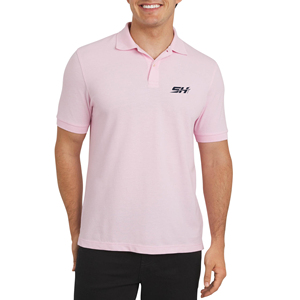 Polo de Hombre de Primera Calidad, Mezcla de Algodón, Diseño Casual de Manga Corta para Golf, Deportes y Uso Diario Profesional en la Oficina - Product Image 1