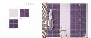 Carreaux muraux numériques modernes orange 3D effet aléatoire en céramique décorative pour murs intérieurs, salles de bain et villas - Product Image 4