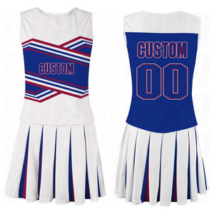 Uniformes de Porristas Personalizados, Cómodos y Elásticos, Conjuntos Deportivos Profesionales para Niñas, Tejido Transpirable de Alto Rendimiento - Product Image 1