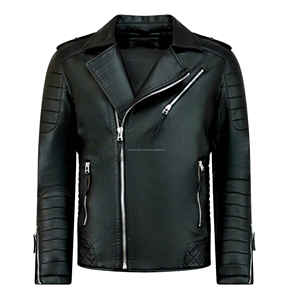 New Arrival Full Zipper Fashion <b>Leather</b> <b>Jackets</b> for <b>Men</b> Plain Dyed Solid Color Custom Made <b>Men</b> Fashion <b>Leather</b> <b>Jackets</b> - Product Image 6