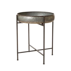 High Selling Metal Cross Base Round Shaped Top Coffee <b>Table</b> Decorative Furniture Beside <b>Table</b> <b>for</b> Home Office Living Room - Product Image 4