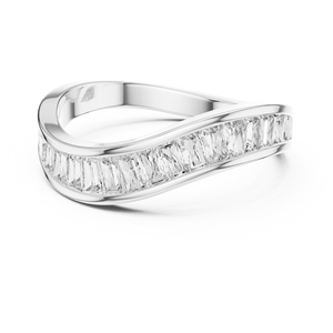 Wholesale 925 Sterling Silver Round Cut Moissanite <b>Diamond</b> <b>Ring</b> Engagement Jewelry OEM ODM Manufacturer Supplier - Product Image 1