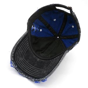 Premium Vintage Baseball Cap Distressed Cotton Adjustable Sports Cap Custom Fashion Distressed <b>Dad</b> <b>Hat</b> - Product Image 4