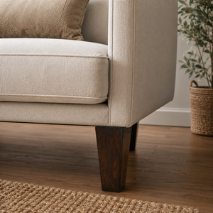 Patas de Sofá Cuadradas Cónicas de Madera Maciza Personalizadas para Muebles de Exterior y Sala de Estar - Calidad Premium OEM/ODM - Product Image 4