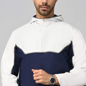 Jubba pour hommes de style koweïtien et saoudien moderne, faible MOQ, qualité supérieure, vêtements islamiques décontractés pour hommes, thobe / thawb - Product Image 5