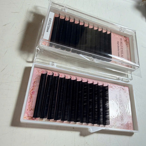 Extensiones de Pestañas Veganas Más Populares, Cashmere 0.03 0.05, Extensiones de Pestañas Individuales de Volumen, Marca Privada, Extensiones de Pestañas de Seda Coreanas - Product Image 4