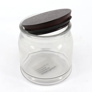 <span class=keywords><strong>Frascos</strong></span> personalizados de alta calidad con tapa de madera Tapa de madera de vela marrón oscuro para <span class=keywords><strong>frascos</strong></span> y botellas - Product Image 6