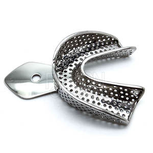 ถาดพิมพ์ฟันน้ำหนักเบาเพื่อการจัดการที่ง่ายดาย ถาดพิมพ์ฟันสำหรับกระบวนการครอบฟันและสะพานฟัน - Product Image 5