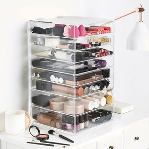 Organizador de Maquillaje Acrílico Transparente al por Mayor, Soporte de Exhibición para 12 Lápices Labiales, Caja de Almacenamiento de Cosméticos con Logotipo Personalizado - Product Image 2