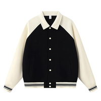 Veste de baseball polyvalente et confortable Layenne, logo personnalisé, broderie professionnelle, veste de baseball pour homme