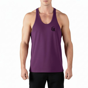 2026 Nieuwe Aanwinst ROMAAN INDUSTRIES Heren Stringer Vest Op Maat Gemaakt Kleurontwerp Ademend Ecologisch Polyester/Katoen Snel Droogend - Product Image 1