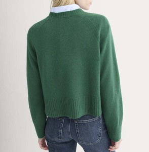 Pull en maille côtelée verticale pour femme - Pull d'hiver amincissant - Pull doux et chaud de couleur unie pour femme - Respirant - Product Image 3