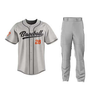 Ensemble uniforme de baseball personnalisé en polyester par sublimation intégrale - Maillot et pantalon bleu marine et vert fluo de haute qualité unisexe pour adulte - Product Image 6