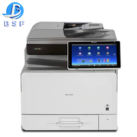 Mesin Fotokopi Laser Warna Remanufaktur Ricoh MPC407 A4 All in One Mfp Nirkabel Jaringan Desktop Perangkat Kantor Pengiriman Cepat