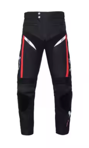 Unisex <b>Motorcycle</b> Racing <b>Jacket</b> Pants Set Waterproof PU Leather Quick Dry Breathable Windproof Protective Armor Zipper Pockets - Product Image 6