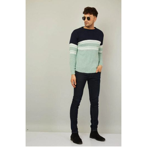 <b>Men</b> Elegant Textured Knit Fashion Vintage Inspired Winter Sweater <b>Men</b> Warm Everyday Knitwear <b>Pullover</b> On Sale Price - Product Image 1