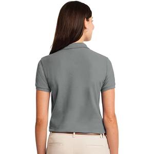 Best Selling <b>Women</b> <b>Polo</b> <b>Shirt</b> Breathable Cotton Short Sleeve Casual Golf Wear Custom Logo OEM Wholesale Price - Product Image 4