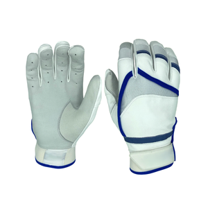 Gants de frappe de baseball en cuir véritable, durables, respirants, avec grip souple, couleur et logo personnalisables, mitaines de frappe de softball sur mesure - Product Image 6