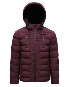 Chaqueta de plumón de alta calidad, chaqueta acolchada para hombre, fabricante profesional, chaqueta con cremallera personalizada para hombre - Product Image 1
