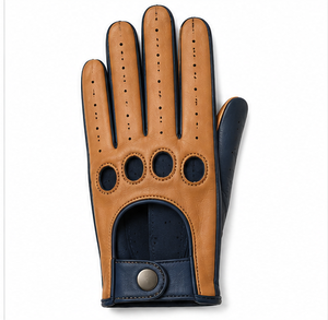 Fashionable Genuine Leather Waterproof <b>Driving</b> <b>Gloves</b> Thermal Touchscreen Breathable Non Slip Wrist Length Unisex Outdoor Winter - Product Image 2