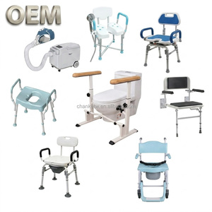 Barres de sécurité pour toilettes en alliage d'aluminium, personnalisables, anti-dérapantes, de style moderne, fabriquées à Taïwan (OEM/ODM), produits de réadaptation de classe I - Product Image 1