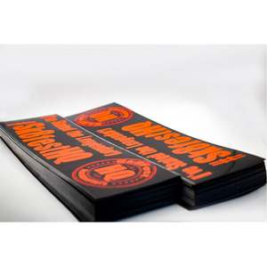 OEM Custom <b>Car</b> Bumper PVC <b>Stickers</b> | UV Resistant Outdoor Waterproof <b>Vinyl</b> Decals | High-Tack Adhesive Gloss Finish Vehicle - Product Image 3