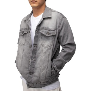 Wholesale High Quality Eco-Friendly <b>Denim</b> Jean <b>Jacket</b> Men Casual Outwear Autumn <b>Jacket</b> Custom Logo Winter <b>Jacket</b> for Men - Product Image 4