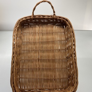 ถาดหวายพร้อมที่จับเครื่องใช้ในครัวอุปกรณ์ตกแต่งบ้านเสิร์ฟผลไม้และอาหาร - Product Image 3