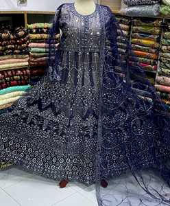 <b>Red</b> <b>Silk</b> Lehenga Choli With Embroidered Dupatta Floor Length Traditional Wedding Dress For Women India Pakistan Style 2026 - Product Image 6