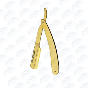 Rasoir à Lame Droite pour Rasage Professionnel et Toilettage de Précision Rasoir de Barbier en Acier Inoxydable - Product Image 4