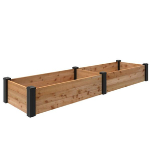 Bac à légumes surélevé en bois avec assemblage sans outils pour légumes biologiques, herbes et fleurs sur terrasses ou balcons, prix d'usine - Product Image 2