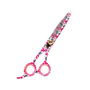 Ciseaux de coiffure professionnels 2026 à lame droite pour effiler les cheveux avec manche en acier inoxydable – Outil de beauté à prix avantageux - Product Image 1