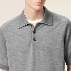 Low Price Wholesale Short Sleeve Polo <b>Shirts</b> High Quality for Men Custom logo Men's Polo <b>Collar</b> <b>T</b>-<b>shirts</b> Vintage Style <b>Shirts</b> - Product Image 2