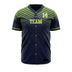 Uniforme de Béisbol de Alta Calidad con Diseño Único 100% Poliéster, Venta al por Mayor de Ropa Deportiva, Uniforme de Béisbol Más Vendido - Product Image 4